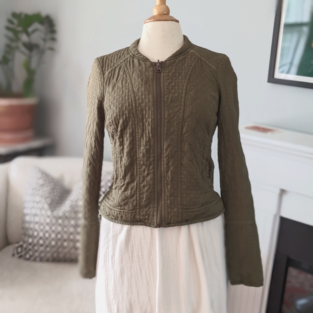 HEI HEI Anthropologie olive jacket